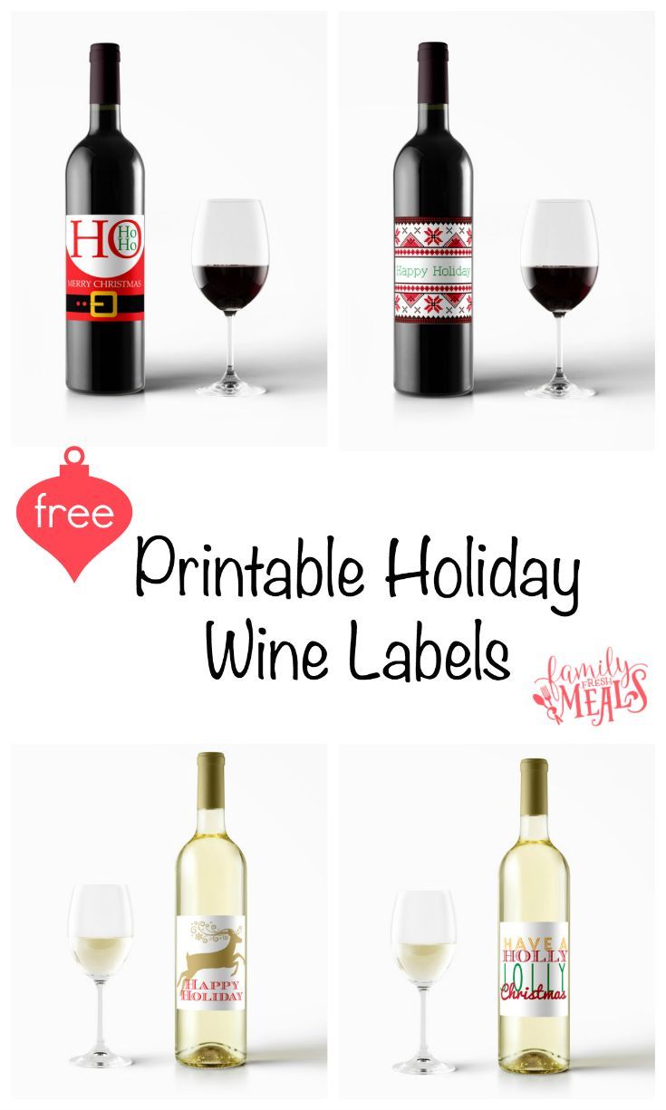 neato wine label template